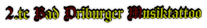 2.te Bad Driburger Musiktattoo